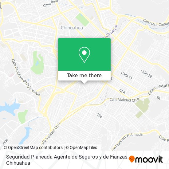 Seguridad Planeada Agente de Seguros y de Fianzas map