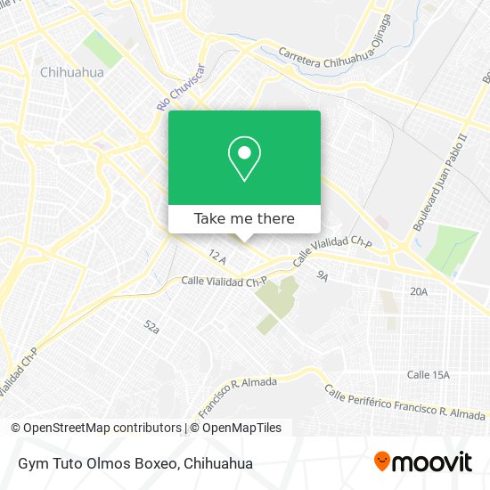 Gym Tuto Olmos Boxeo map