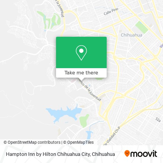 Mapa de Hampton Inn by Hilton Chihuahua City