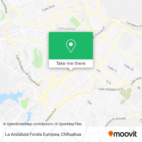 La Andaluza Fonda Europea map