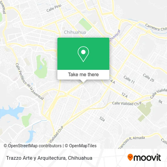 Mapa de Trazzo Arte y Arquitectura