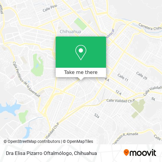 Dra Elisa Pizarro Oftalmólogo map