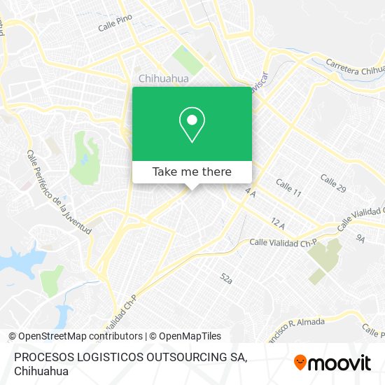 PROCESOS LOGISTICOS OUTSOURCING SA map