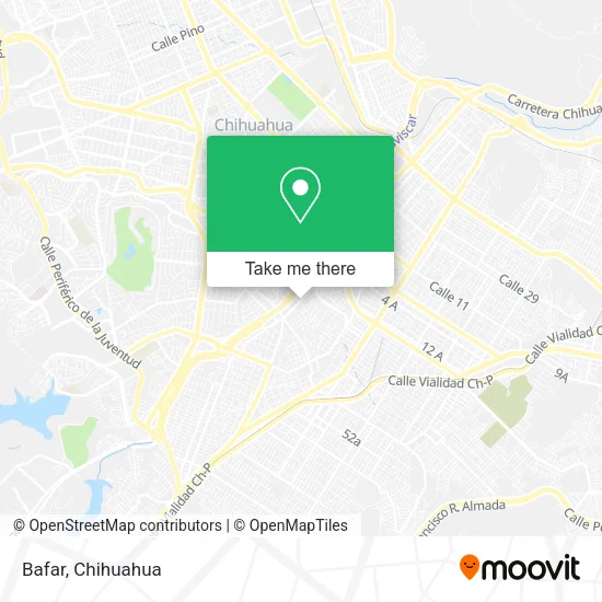 Mapa de Bafar