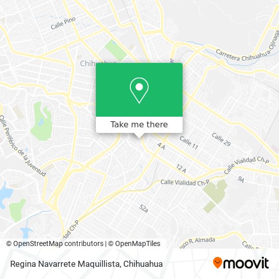 Regina Navarrete Maquillista map