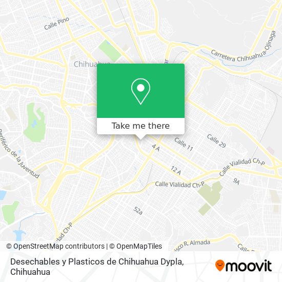 Mapa de Desechables y Plasticos de Chihuahua Dypla