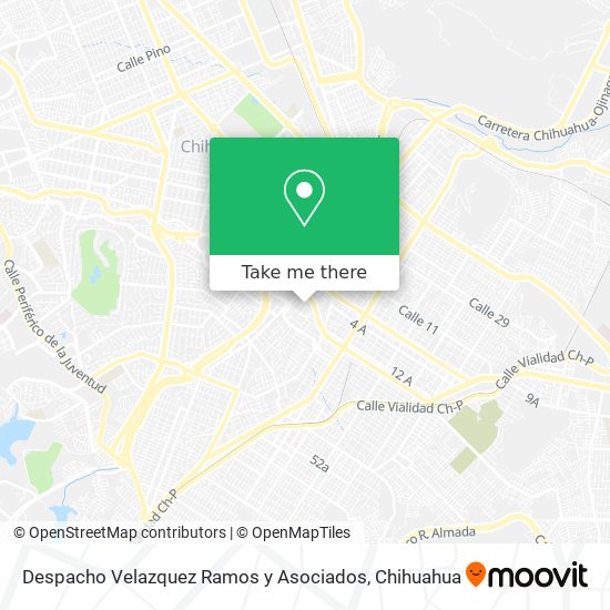 Despacho Velazquez Ramos y Asociados map