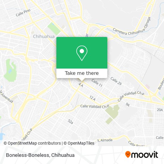 Mapa de Boneless-Boneless