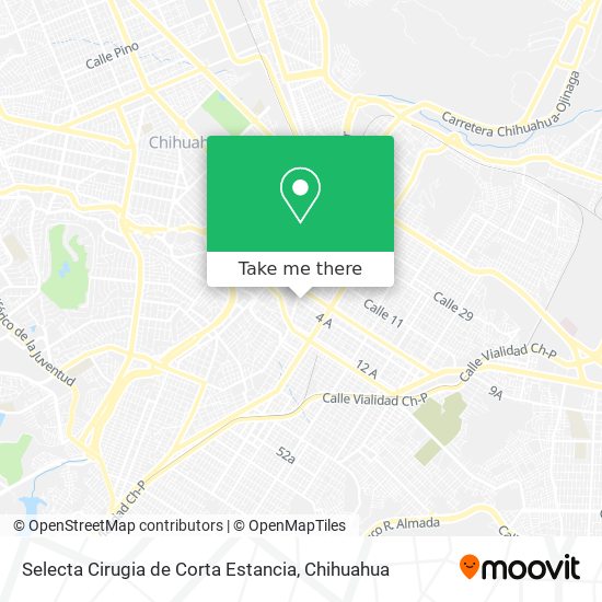 Selecta Cirugia de Corta Estancia map