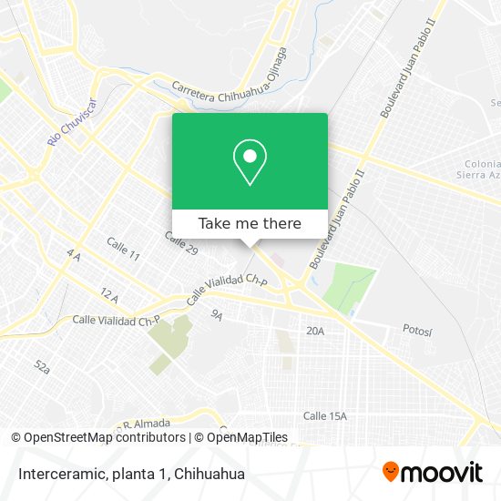 Interceramic, planta 1 map