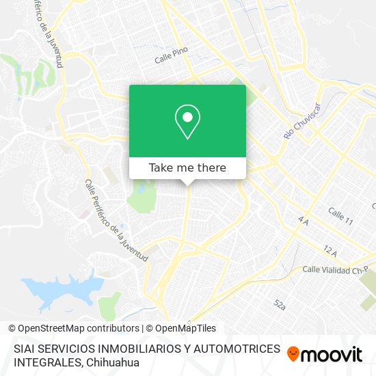 SIAI SERVICIOS INMOBILIARIOS Y AUTOMOTRICES INTEGRALES map