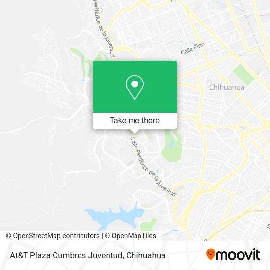 At&T Plaza Cumbres Juventud map