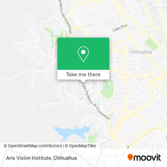 Aris Vision Institute map