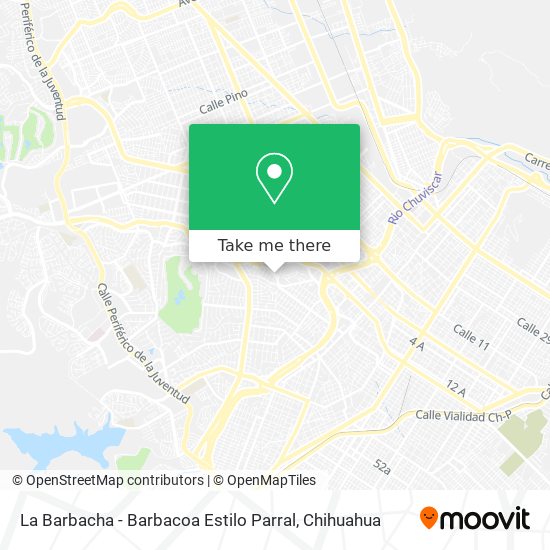 La Barbacha - Barbacoa Estilo Parral map