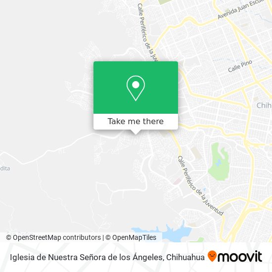 Iglesia de Nuestra Señora de los Ángeles map