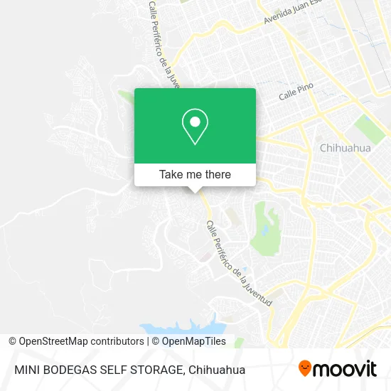 Mapa de MINI BODEGAS SELF STORAGE