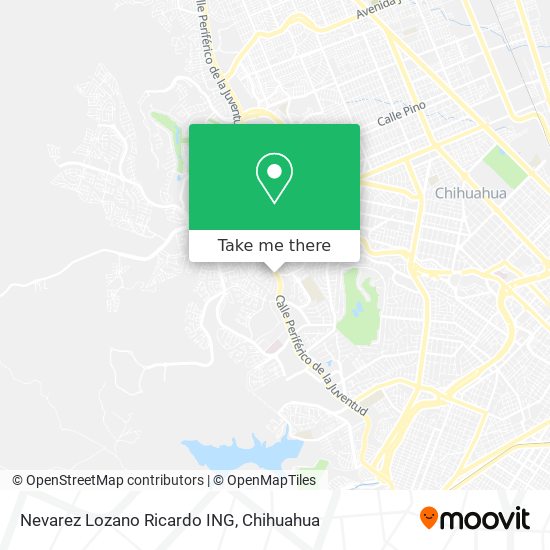 Nevarez Lozano Ricardo ING map