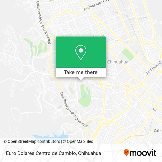 Mapa de Euro Dolares Centro de Cambio