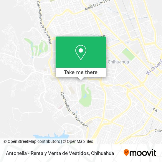 Antonella - Renta y Venta de Vestidos map