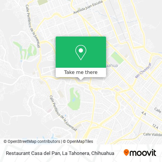 Restaurant Casa del Pan, La Tahonera map