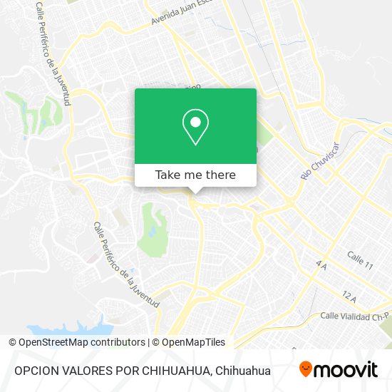 OPCION VALORES POR CHIHUAHUA map