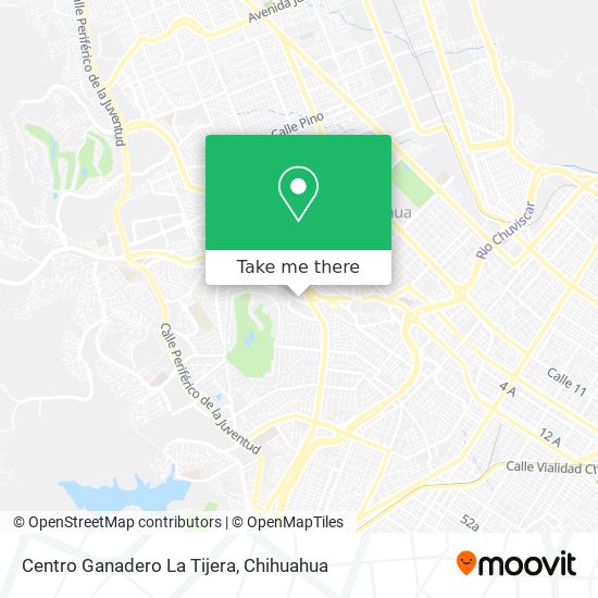 Mapa de Centro Ganadero La Tijera