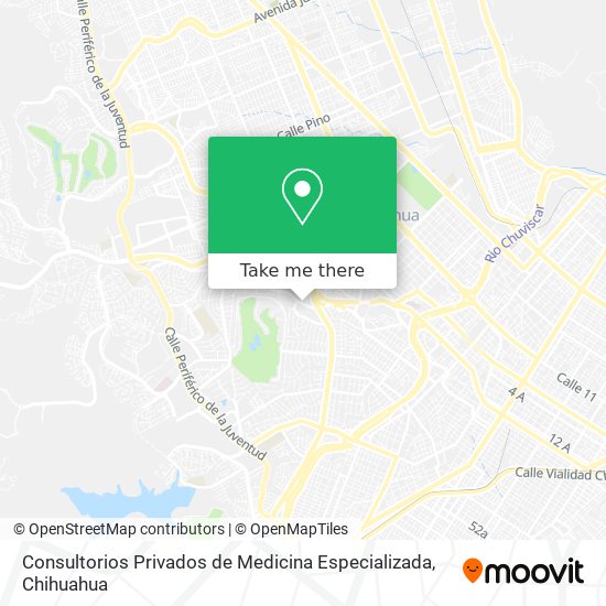 Consultorios Privados de Medicina Especializada map