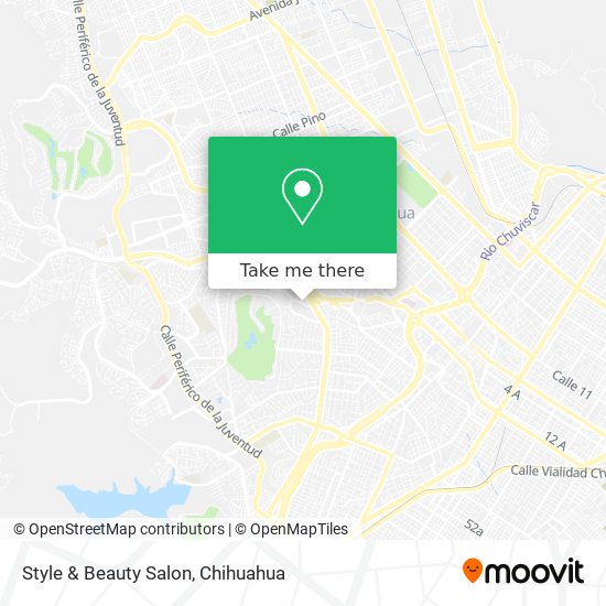 Style & Beauty Salon map