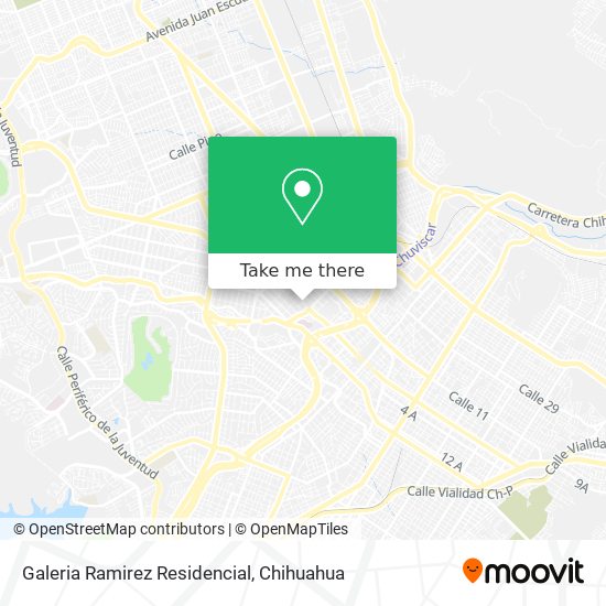 Galeria Ramirez Residencial map