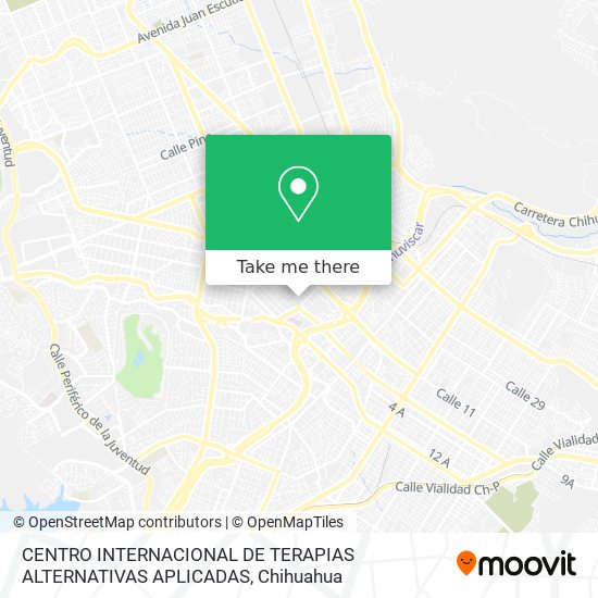 Mapa de CENTRO INTERNACIONAL DE TERAPIAS ALTERNATIVAS APLICADAS