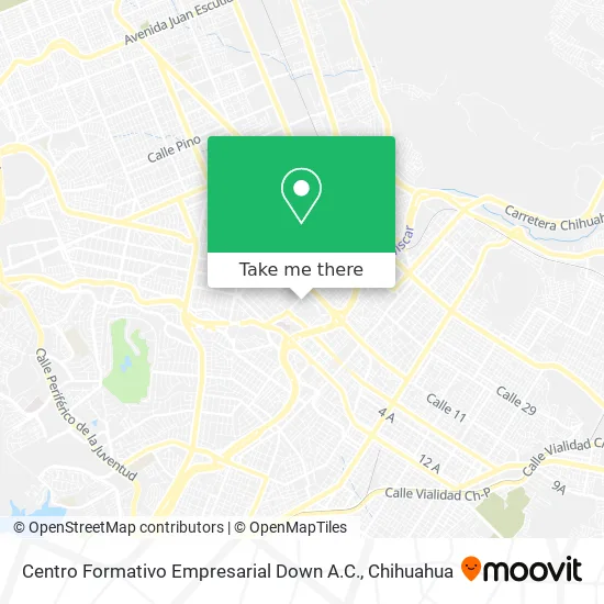 Centro Formativo Empresarial Down A.C. map