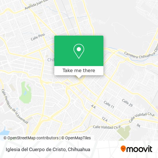 Iglesia del Cuerpo de Cristo map