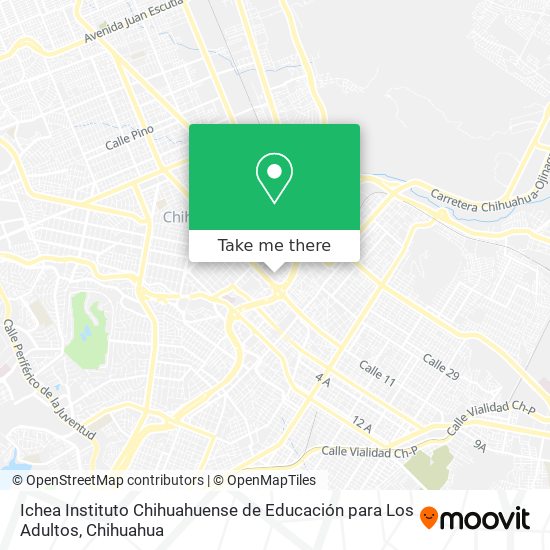 Ichea Instituto Chihuahuense de Educación para Los Adultos map