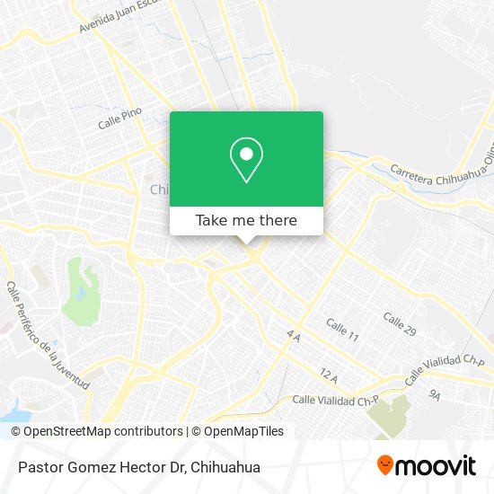 Mapa de Pastor Gomez Hector Dr