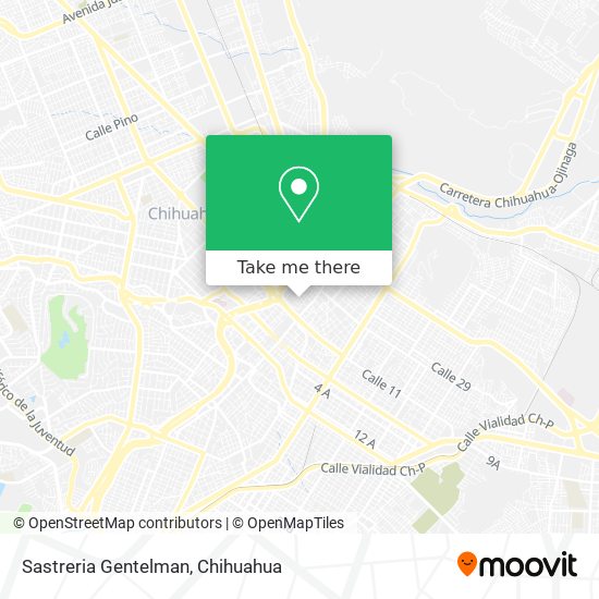 Mapa de Sastreria Gentelman