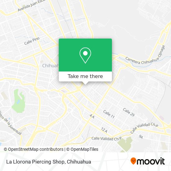 La Llorona Piercing Shop map