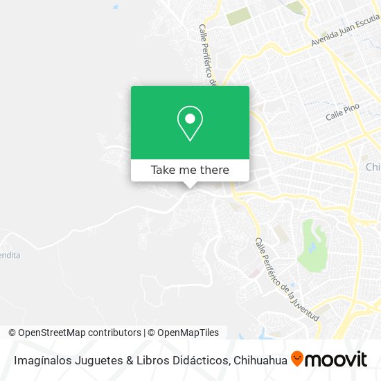 Mapa de Imagínalos Juguetes & Libros Didácticos