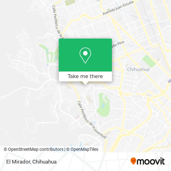 Mapa de El Mirador