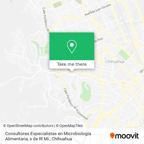 Consultores Especialistas en Microbiología Alimentaria, s de Rl Mi. map