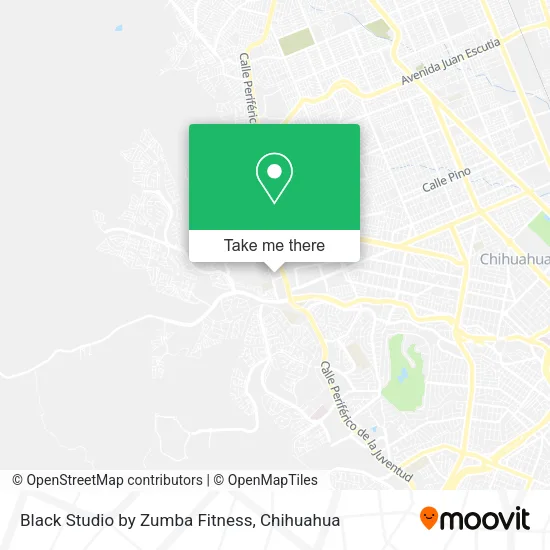 Black Studio by Zumba Fitness map