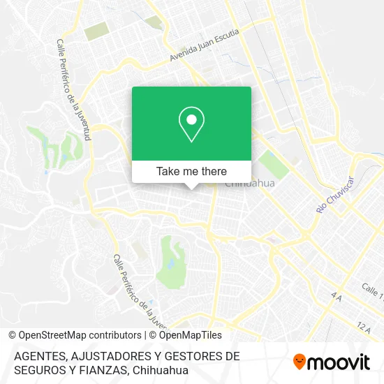 Mapa de AGENTES, AJUSTADORES Y GESTORES DE SEGUROS Y FIANZAS