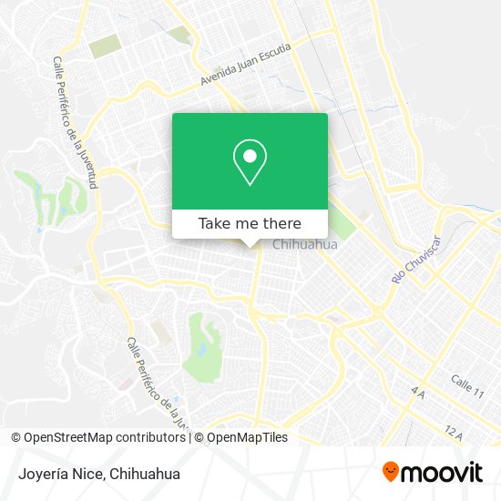Mapa de Joyería Nice