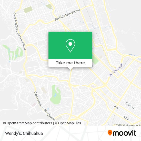 Mapa de Wendy's