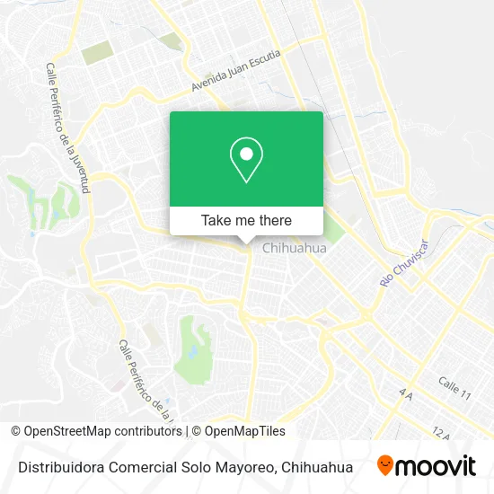 Mapa de Distribuidora Comercial Solo Mayoreo