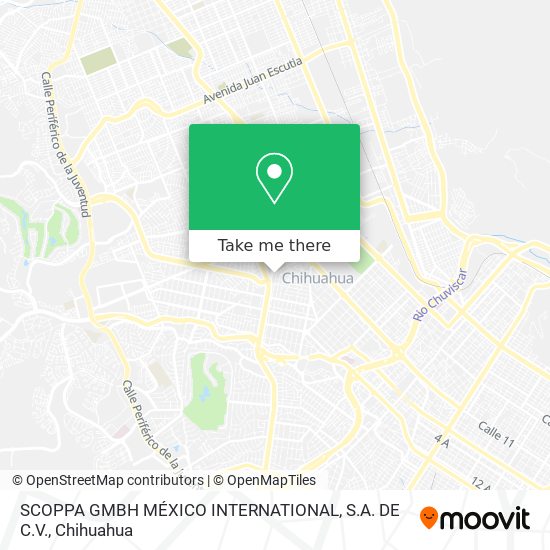 SCOPPA GMBH MÉXICO INTERNATIONAL, S.A. DE C.V. map