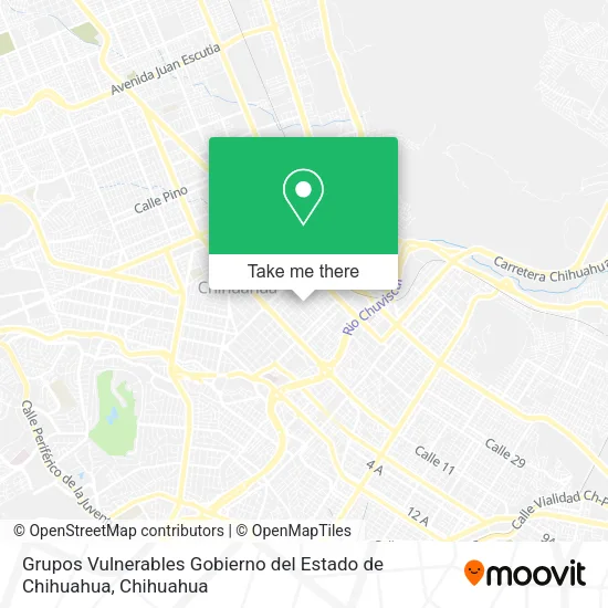 Mapa de Grupos Vulnerables Gobierno del Estado de Chihuahua
