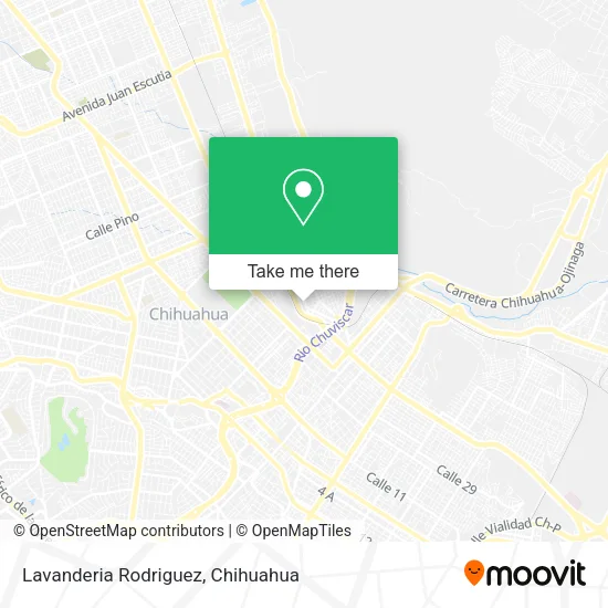 Mapa de Lavanderia Rodriguez