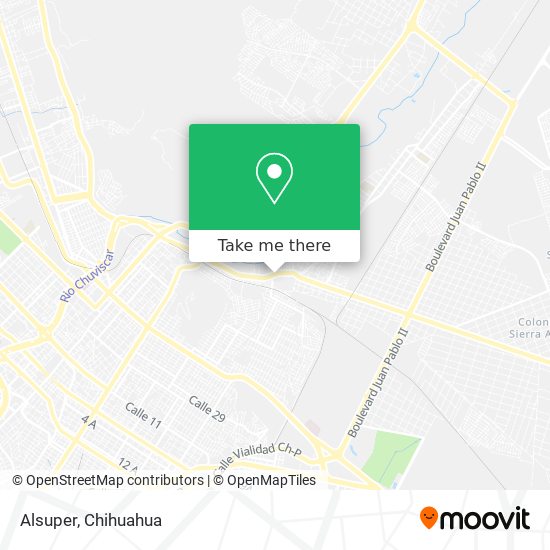 Mapa de Alsuper
