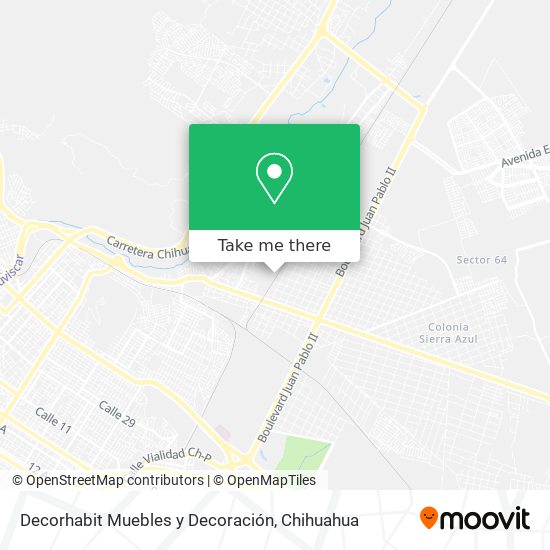 Decorhabit Muebles y Decoración map