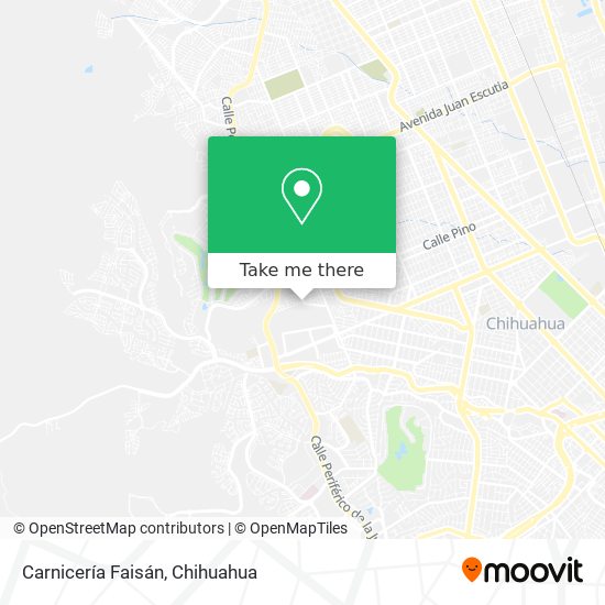 Carnicería Faisán map